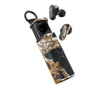 Skullcandy Dime Evo Wireless Earbuds, Bluetooth Headphones, Noise Isolating Fit, Up to 36 Hours Battery, Microphone for iPhone Android, Easy Carry with Clip-Anywhere Case - Realtree Edge Black