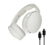 Skullcandy Hesh Evo Cuffie Wireless Over-Ear con Microfono, Cavo di Ricarica Aggiuntivo, 36 Ore di Autonomia, Compatibili con iPhone, Android e Dispositivi Bluetooth, Bone