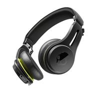 Skullcandy Icon ANC Wireless On-Ear Bluetooth Headphones, Active Noise Cancelling, Up to 60 Hours Battery, Sweat Water Resistant, Foldable and Durable, Microphone for iPhone Android - True Black