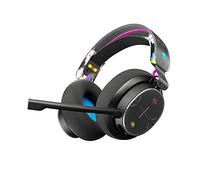 Skullcandy PLYR Cuffie da Gioco Wireless Over-Ear Multipiattaforma, 24 Ore di Autonomia, Enhanced Sound Perception e Microfono, Compatibili con Xbox, Playstation e Computer - Nero