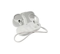 Skullcandy Push 540 Open Auricolari Wireless Open Ear con Bluetooth, Resistenti a Sudore e Acqua, 42 Ore di Autonomia, Custodia Morbida di Ricarica - Bianco