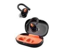 Skullcandy Push Play Active Auricolari Wireless Bluetooth In-Ear con Microfono, 34 Ore di Autonomia, Modalità Stay-Aware, Compatibili con iPhone e Android - True Black/Orange