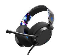 Skullcandy SLYR Pro Cuffie da Gioco Over-Ear Multipiattaforma con Filo, Enhanced Sound Perception e Microfono con AI, Compatibili con Xbox, Playstation e Computer - Blu