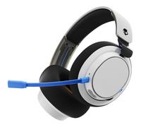 Skullcandy SLYR Pro Wireless Cuffie da Gioco Over-Ear Multipiattaforma con Trasmettitore USB-A a Latenza Ultra Bassa, Compatibili con Playstation, Xbox, PC e Nintendo Switch - White/Blue