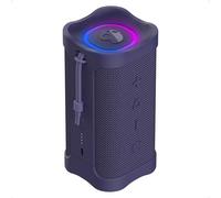 Skullcandy Terrain 2 Altoparlante Bluetooth wireless, IPX7, resistente all'acqua, batteria 14H, Multi-Link, luce LED, leggero e portatile (viola scuro)