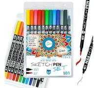 SKULLPAPER® Set SketchPEN (set 01 - 11 colori + blender)