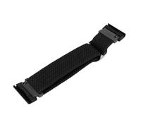 Skuoer Véritable Bracelet en Nylon Tressé de 22mm pour Fenix 7X & Vertix 2, Noir