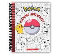 SKUURTFR Pokemon Coloring Adventures [Spiral-bound] Scholastic