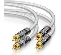 SKW - Cavo audio audio RCA 2 maschi a 2 maschi, coassiale Cinch