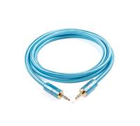 SKW Cavo AUX 3.5mm a 6.35mm 1m, per Subwoofer, Auto, Casse Attive e Collegamenti Audio