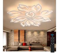 Sky angle LED Deckenleuchte Mit Fernbedienung Dimmbar Schlafzimmer Lampe, Kreative Blumenform Design Wohnzimmer Deckenlicht