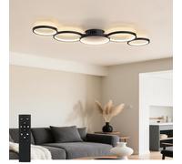 Sky angle Plafoniera LED con Telecomando, Plafoniera Dimmerabile 3000-6000K 50W 6000LM Luce Rotonda per Camera da Letto Soggiorno