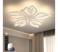 Sky angle Plafoniera LED Dimmerabile ALEXA e Google Home, Lampada da Soffitto Moderna per Soggiorno Camera da Letto Sala da Pranzo Bagno