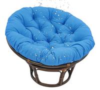Sky Blue 100x100CM Multifunctal Hangingfor Rattan Swing & Stool Round Sofa Seat Pad Table Indoor Outdoor Seating SolutHome Decor