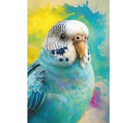 Sky Blue Budgie Parakeet Notebook: Journal, Diary, Bird Notebook: A delightful gift for family, friends, loved ones, kids, bird lovers, Sky Blue Budgie admirers, and bird parents!