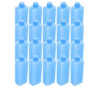 Sky Blue Reusable Pe Ice Packs for Cooler Fans 24Pcs Flat Freezer Packs for Food