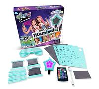 SKY CASTLE LetsGlow Studio - Kit Fai da Te per Arti e Mestieri, Include 16 luci LED Colorate, Telecomando e Accessori - Crea Abiti Luminosi per Realizzare Video con Gli Amici!