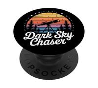 Sky Chaser Astronomo Retrò Osservazione delle Stelle Road Trip PopSockets PopGrip Adesivo