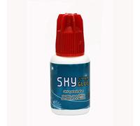 SKY Colla per ciglia - Professionale - Ultra forte tenuta - Lunga durata - Varie varietà - Nero - 5 ml (D+)