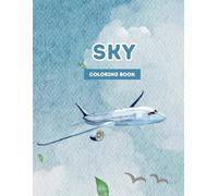 Sky - colouring book with planes and helicopters