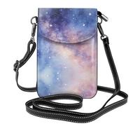 Sky Full of Stars - Borsa a tracolla per telefono, con tracolla, per uso quotidiano e viaggio, Cluster Viola, Taglia unica