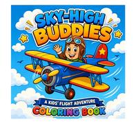 Sky - High Buddies: A Kid's Flight Adventure coloring Book