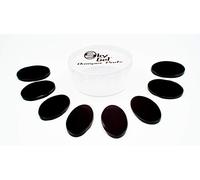 SKY Music Damper Pads/Cuscinetti smorzanti per pelli e piatti SkyGel Onyx Black, 8 pezzi da 41 mm - SGDP8BK