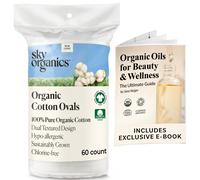 Sky Organics Organic BROGIC Oval Cotton cuscine