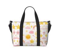 Sky Party Travel Duffle Bag-leggero Carry On Weekender per uomini e donne, borsa impermeabile per la notte per palestra gite nel fine settimana