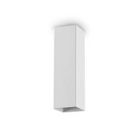 Plafoniera Moderna Sky Metallo Bianco Led 7W 3000K Luce Calda H20Cm