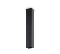 Plafoniera Moderna Sky Metallo Nero 1 Luce Gu10 7W 3000K Luce Calda H40Cm [EEK: A++]