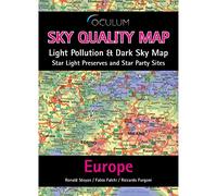 Sky Quality Map Europe: Light Pollution & Dark Sky Map - Star Light Preserves and Star Party Sites