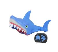 Sky Rocket Mega Chomp, giocattolo telecomandato con squalo con controller semplice da usare e azione automatica di masticazione, adatto per ragazzi e ragazze dai 4 anni in su, blu