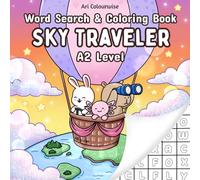 Sky Traveler: ESL Word Search & Coloring book (A2)