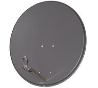 Sky Vision IDEAL 78 - Specchio satellitare in alluminio antracite RAL 7012 (registrazione feed da 40 mm, attacco palo da 32-60 mm, dimensioni riflettori, in alluminio, scala elevation, montaggio