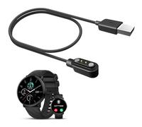 Skyband Compatibile per Cavo USB Compatibile per OWMSIC Smartwatch Orologio Intelligente Uomo Donna 1.39" S51 (Nero)