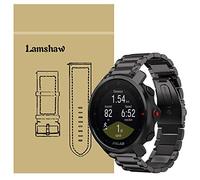 SkyBand Metallo Acciaio Moda Donna Cinturino per Smartwatch Polar Grit X (Nero)