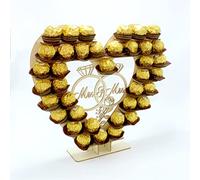 Skybook Rocher Ferrero - Espositore a forma di cuore, perfetto per feste, matrimoni e Candy Bar (#3)
