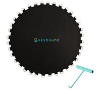 SkyBound Replacement Trampoline Mat with Spring Tool, 72 Rings & 147"" Wide (fits 6.5-7"" Springs), 14ft Diameter Frame