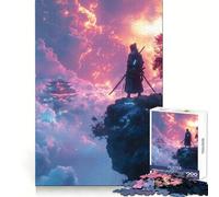 Skybound Ronin, puzzle da 1000 pezzi per adulti, gioco per esercitare la mente, svago leggero, design da assemblare, regalo stagionale 38x26cm