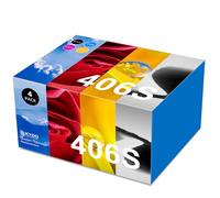 Skydo 406S Compatibili per Samsung CLT-P406C K406S C406S Y406S M406S Cartucce di Toner Sostituzione per Samsung CLX-3305 CLP-365W C410W C460FW C460W CLX-3300 CLP-360