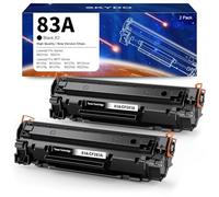 Skydo 83A CF283A Nero (2 Pack) Compatibile con HP 83A CF283A 83X CF283X Compatibile con HP Laserjet Pro MFP M125nw M127fw M127fn M225dw M125a M201dw M201n M225dn M127fp M127fs