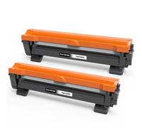 Skydo Compatible toner TN1050 compatible per Brother TN-1050 compatibile per MFC-1910W MFC-1810 DCP-1610W DCP-1612W DCP-1510 DCP-1512 HL-1110 HL-1112 HL-1210W (2 Nero)