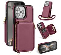 Skyeagle compatibile con iPhone 14 Pro Max Wallet Case per donne? Blocco RFID? Case di telefono Crossbody PU PUTTORE DI COPERCHIO COPERCHIO COPERCHIO