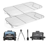 Skyearman Griglia per griglia per Ninja Woodfire Pro XL, accessori per griglia compatibili con Ninja Barbecue elettrico e affumicatore OG850EU, OG901EU (2PCS)