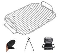 Skyearman Grill per Ninja Woodfire Grill Set di griglie in acciaio inox accessori per barbecue XL compatibile con Ninja Woodfire OG850 / OG901