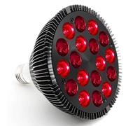 SkyFace Lampada Infrarossi Riscaldante, 18 LED Lampadina per Terapia Infrarossi, 54 W, 850 NM e 660 NM, con Luce Rossa Terapia, per Alleviare Il Dolore e Rilassare i Muscoli, Pulcini, Rettili