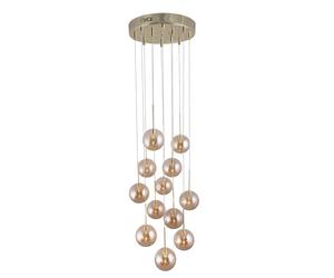 Skyfall Lampadario Ambra