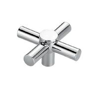 SkyjOy Maniglia Miscelatore Doccia 1 pezzo di maniglia a croce for rubinetto, interruttore, for lavabo, for lavandino del bagno, cartuccia ricambio, accessori for rubinetti da cucina