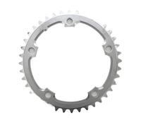SkyjOy Monocorona MTB Corona della Bicicletta Ruota a Catena Bici da Strada 130 BCD Parti di Biciclette Pieghevoli Guarnitura 38T 39T 40T 42T 44T 48T Anello(130 BCD 40T)